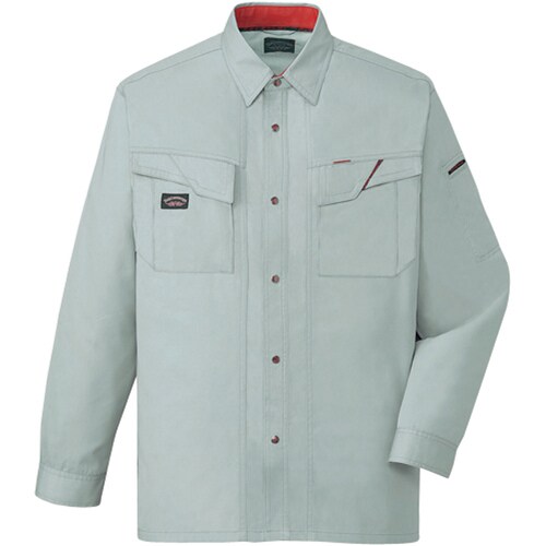 長袖シャツ 47204 ア−スグリ−ン S