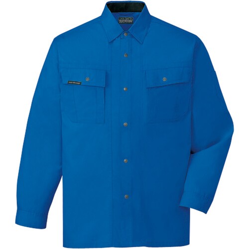 長袖シャツ 47304 ロイヤルブル− 4L