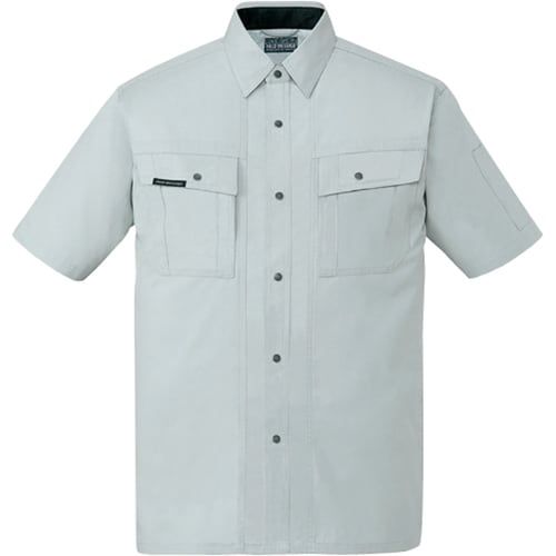 半袖シャツ 47314 クロムシルバ− M