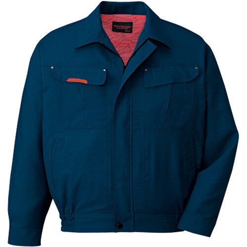 長袖ブルゾン 47500 ネ−ビ− 4L