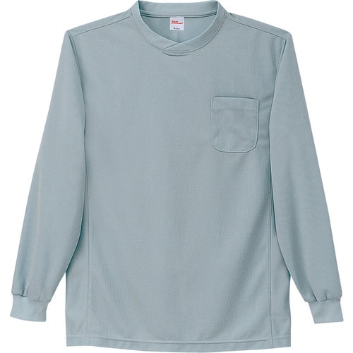 長袖Tシャツ 47674 グレ− EL