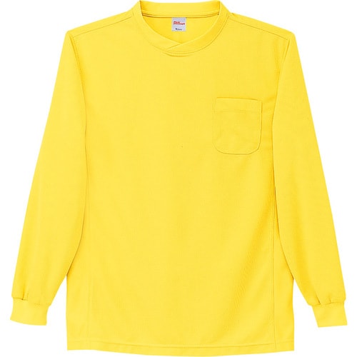 長袖Tシャツ 47674 イエロ− L