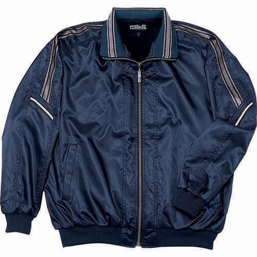 ブルゾン(フード付 48180 ダ−クブル− S