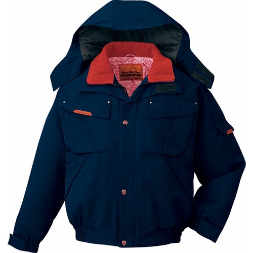 ブルゾン(フード付 48350 ネ−ビ− 5L