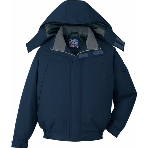 ブルゾン(フード付 48430 ネ−ビ− L