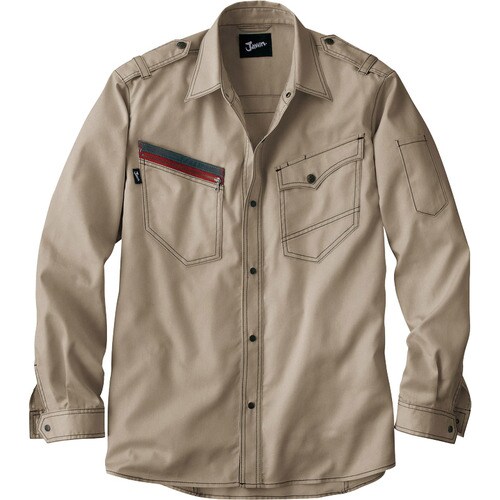 長袖シャツ 51704 サンドベ−ジユ S