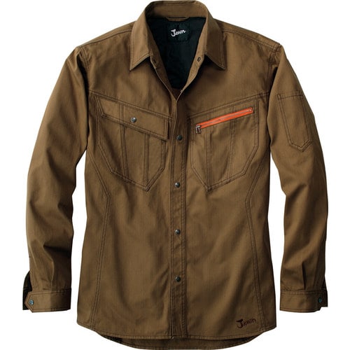 長袖シャツ 51904 キヤメル EL