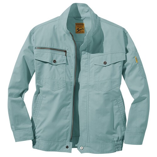 空調服長袖ブルゾン 54000 Eグリ−ン 4L