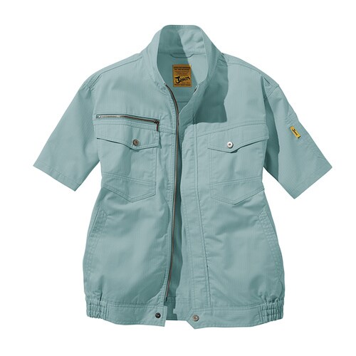 空調服半袖ブルゾン 54010 Eグリ−ン LL