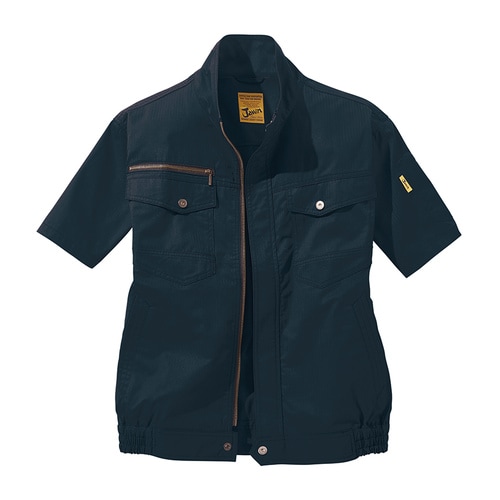 空調服半袖ブルゾン 54010 SKブラツク 4L