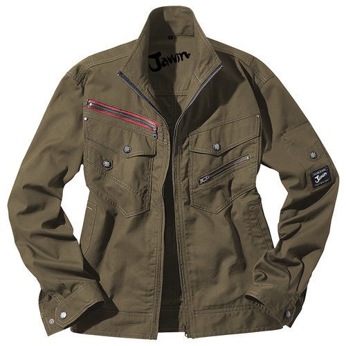 長袖ジャンパー 56000 ア−ミ−グリ−ン 4L