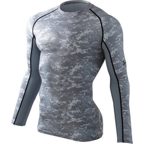 ロングスリーブ 56104 シルバ−カモフラ M