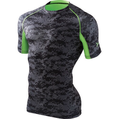 ショートスリーブ 56114 ブラツクカモフラ L