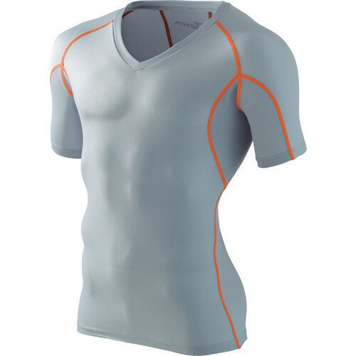 Vネックショートス 56154 シルバ−グレ− M