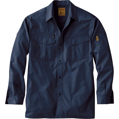 長袖シャツ 55204 ネ−ビ− M