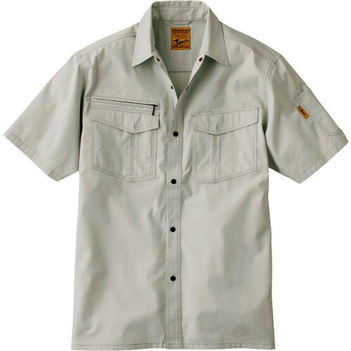 半袖シャツ 55214 シルバ− LL