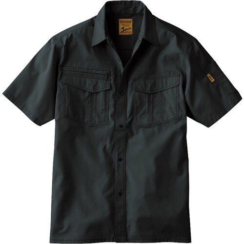 半袖シャツ 55214 シツクブラツク M