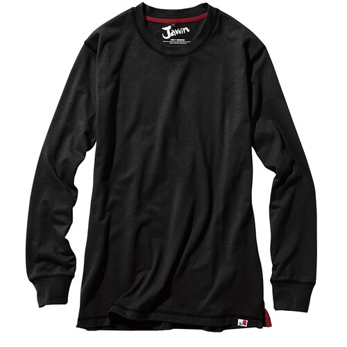 長袖Tシャツ 55304 ブラツク 5L