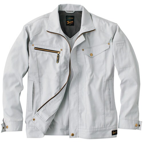 長袖ジャンパー 55500 シルバ− EL