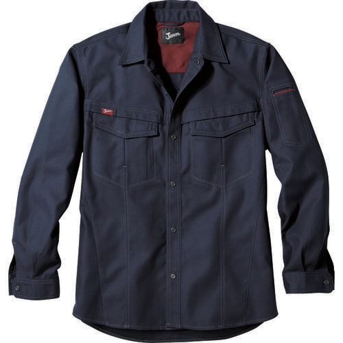 長袖シャツ 56204 ネ−ビ− EL