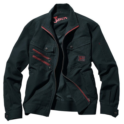 長袖ジャンパー 56300 シツクブラツク M