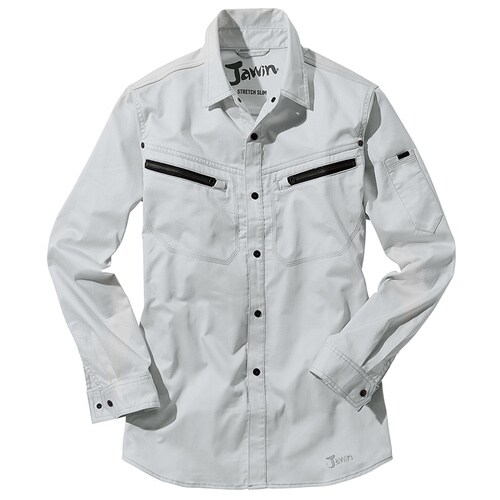 長袖シャツ 56504 パ−ルシルバ− M