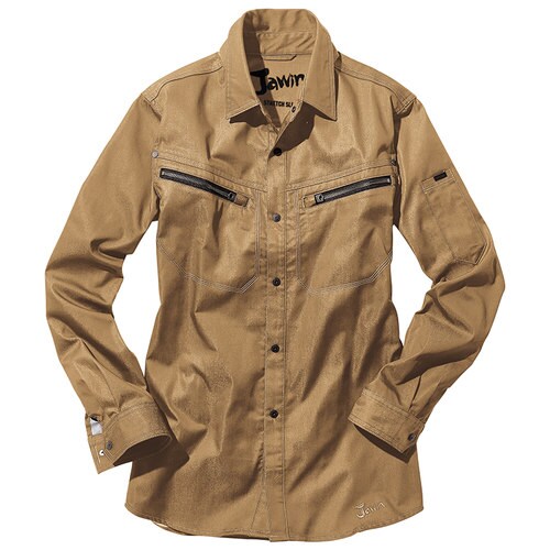 長袖シャツ 56504 キヤメルゴ−ルド SS