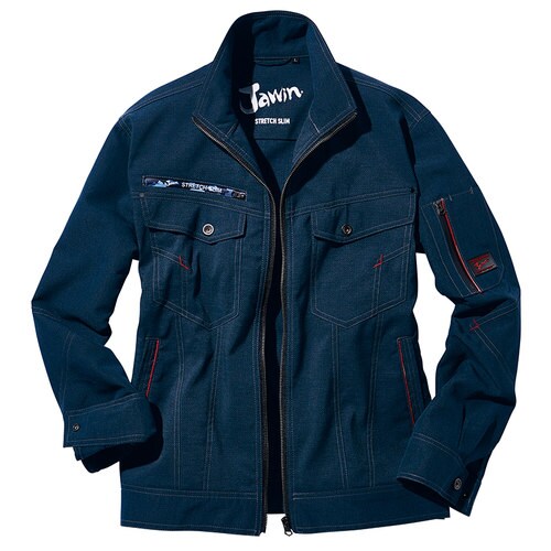 長袖ジャンパー 56800 ネ−ビ− EL