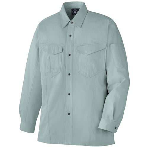 長袖シャツ 60004 ア−スグリ−ン S