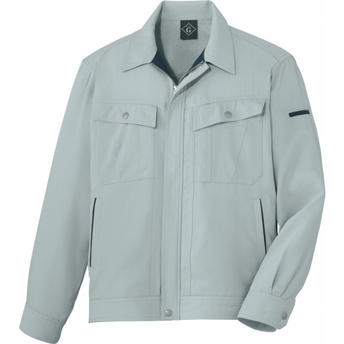 長袖ジャンパー 64100 ア−スグリ−ン S