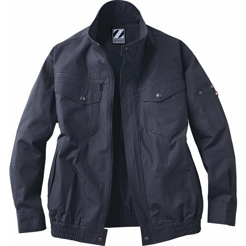 空調服長袖ブルゾン 74000 SKブラツク 4L