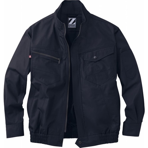 空調服長袖ブルゾン 74020 SKブラツク 5L