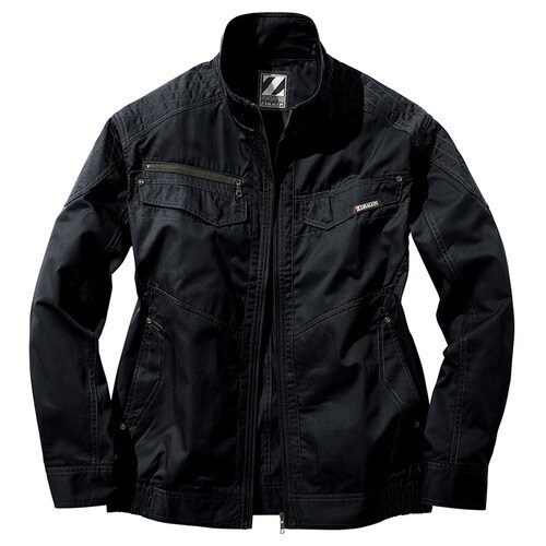 空調服長袖ブルゾン 74030 SKブラツク EL