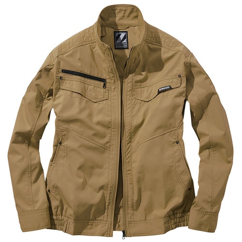 空調服長袖ブルゾン 74030 キヤメル EL