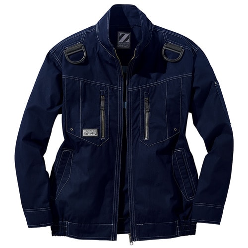 空調服長袖ブルゾン 74110 ネ−ビ− 4L