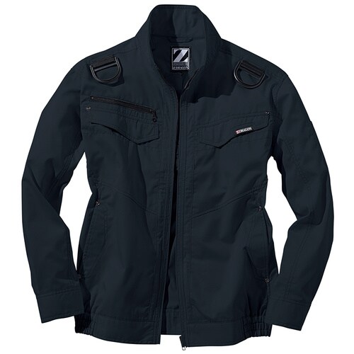 空調服長袖ブルゾン 74120 SKブラツク L