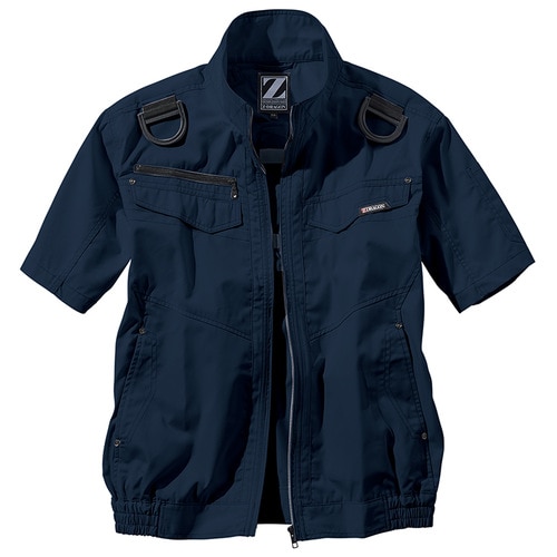 空調服半袖ブルゾン 74130 ネ−ビ− EL