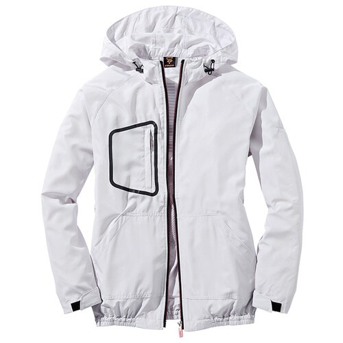 空調服長袖ブルゾン 74160 シルバ− M