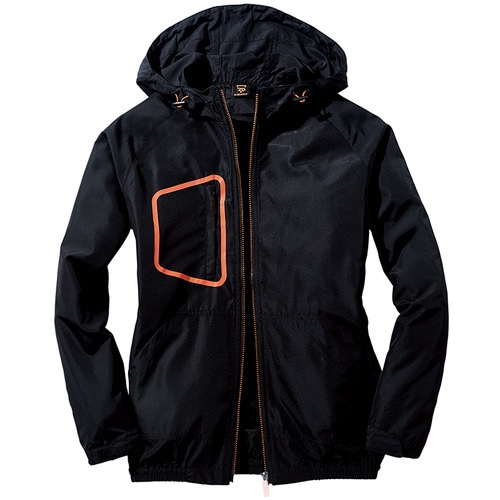 空調服長袖ブルゾン 74160 ブラツク LL