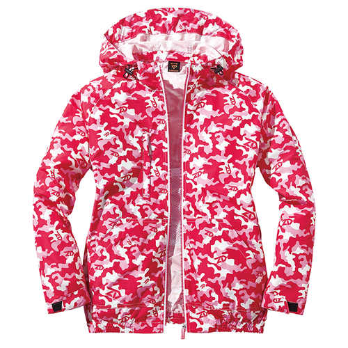 空調服長袖ブルゾン 74170 ピンクカモ 5L