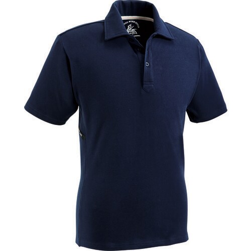 半袖ポロシャツ 75114 ネ−ビ− SS