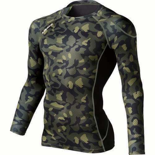 ロングスリーブ 75124 カモフラ−ジユ SS