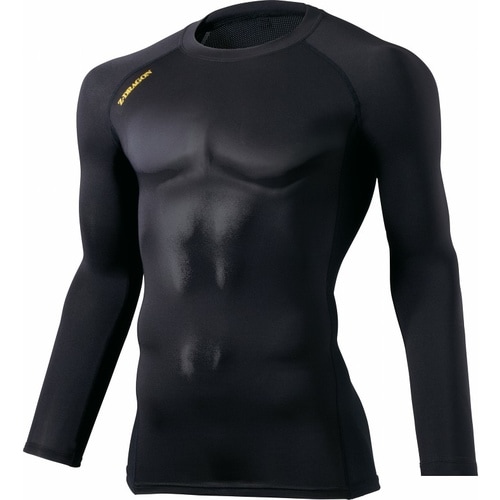 ロングスリーブ 75144 ブラツク SS