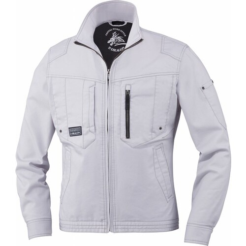 長袖ジャンパー 75700 シルバ− M