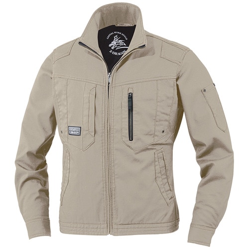 長袖ジャンパー 75700 サンドベ−ジユ M