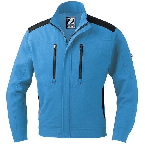 長袖ジャンパー 76000 ライトブル− LL