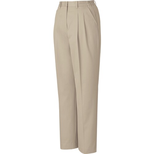 ツータックパンツ 80106 ベ−ジユ EL