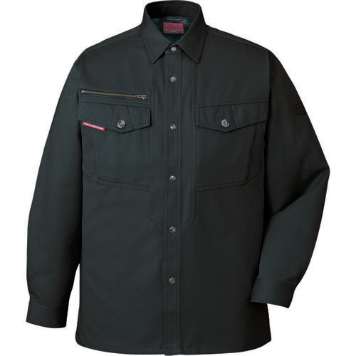 長袖シャツ 80204 シツクブラツク M