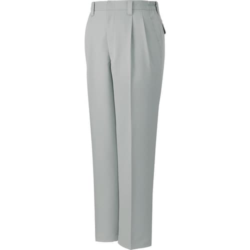 ツータックパンツ 80301 シルバ− M