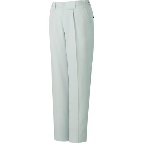 ワンタックパンツ 81101 シルバ− LL